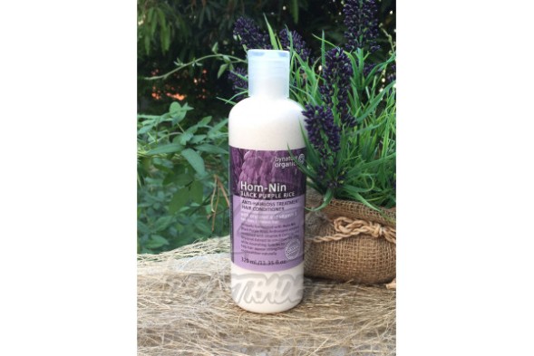 Лечебный кондиционер против выпадения волос &amp;quot;Пурпурный рис Hom-Nim&amp;quot; от Bynature,  Black purple rice conditioner, 320 мл