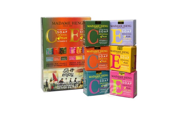Набор мини мыло витамин E &amp;amp; C 6 шт*50 гр от Madame Heng Vitamin E &amp;amp; C Soap Set 6*50 g