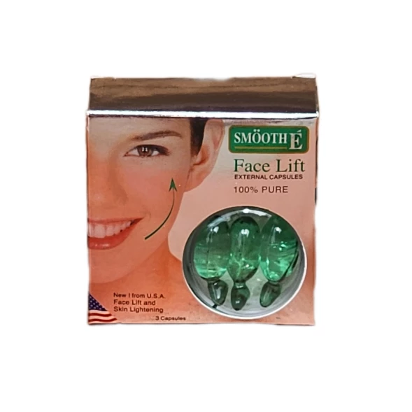Капсулы-лифтинг для лица и шеи Smooth E Face Lift 3 шт