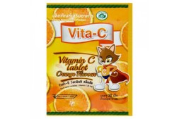 Витамин С для детей со вкусом апельсина от VITA-C VITAMIN C ORANGE FLAVOR 25 MG. 30 TABLETS