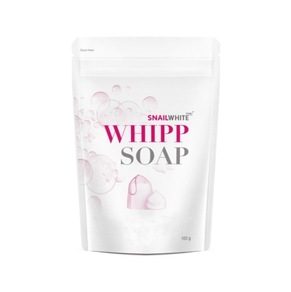 Увлажняющее взбитое мыло для сияющей кожи с фильтратом улитки Snail White Whipp Soap 100 гр