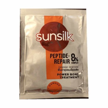 Sunsilk Peptide-Repair 8% Power Bond Treatment для повреждённых волос, саше 20 мл