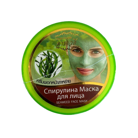 Маска для лица с водорослью Спирулина от Darawadee, Seaweed Face Mask, 100 мл