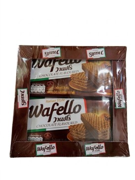 Вафли Wafello со вкусом шоколада, 28 г х 12 шт.