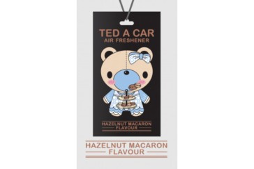Освежитель воздуха Ted a Car с ароматом Макарун с Фундуком