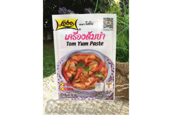 Паста Том Ям для тайского супа от Lobo, Tom yum paste, 30 гр