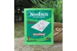 Ментоловый пластырь для облегчения мышечных и суставных болей Neobun, Menthol Plaster Pain Relief Muscle Ache, 2 шт 8x11 см