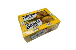 Нежные хрустящие вафли со вкусом карамели от Sando Chocolate Wafers 3.5g x 12 pcs Sando Butter Caramel Wafers 3.5 гр x 12 шт