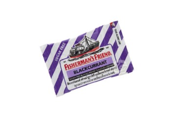 Пастилки Fisherman&amp;#039;s Friend без сахара (Черная смородина) 25 гр