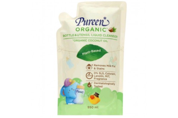 Органическое средство для мытья детских бутылочек и сосок PUREEN 550 мл