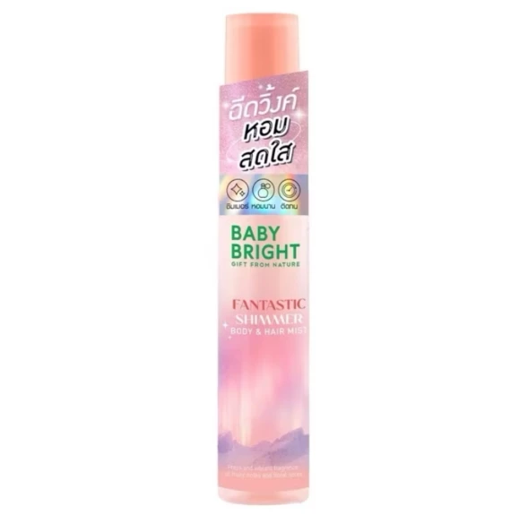Шимерный спрей для тела и волос Baby Bright Shimmer Body and Hair Mist Fantastic 20 мл 1