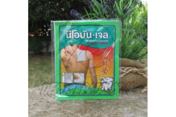 Гелевый пластырь для снятия мышечных болей Neobun-Gel, Analgesic Plaster, 7х10 см