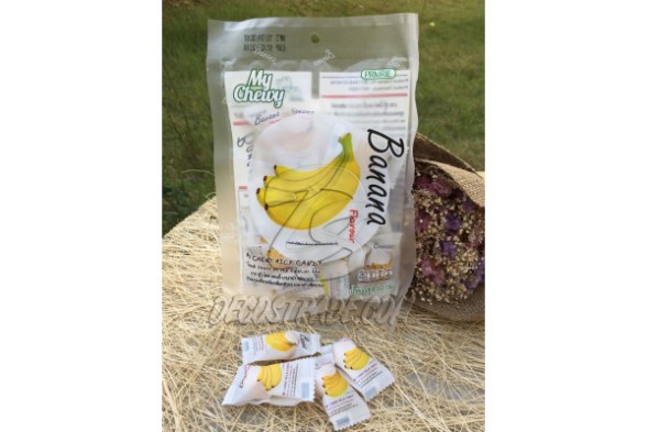 Жевательные молочные конфеты «Банан» My Chewy, Milk Candy Banana Flavour, 67 гр