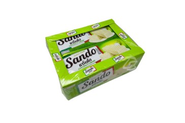 Нежные хрустящие вафли со вкусом молодого кокоса от Sando Coconut Creme Wafers 3.5 гр x 12 шт
