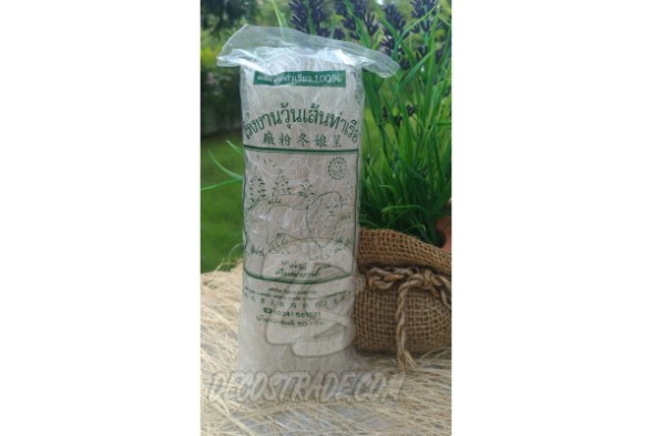 Тонкая стеклянная лапша (фунчоза) из бобов, Vermicelli Factory Tha Ruea, 50 гр