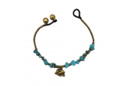 Браслет ручной работы с кулоном в виде слона #1 Handmade Bracelet with Elephant pendant style #1