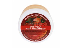 Лечебная маска для светлых волос с яичным желтком и папайей от Pobtham, Egg Yolk hair treatment, 300 мл