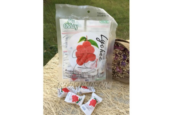 Жевательные молочные конфеты «Личи» My Chewy, Milk Candy Leechee Flavour, 67 гр