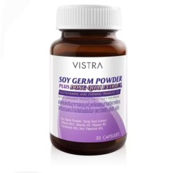 Витаминный комплекс для поддержания здоровья для женщин старше 40 лет от Vistra Soy Germ Powder plus Dong Quay Extract 30 капсул