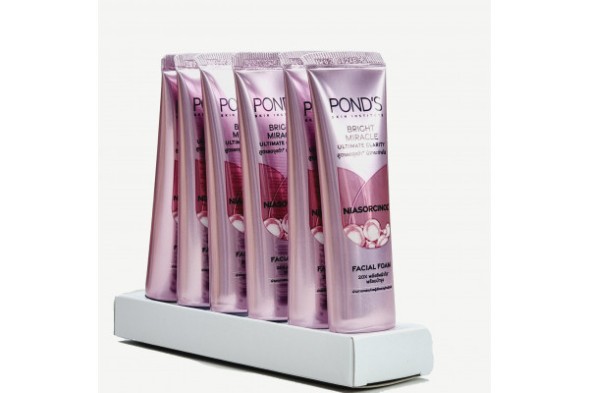 (УПАКОВКА 6 ШТ) Пенка для умывания Pond&amp;#039;s Bright Miracle Ultimate Clarity Niasorcinol Facial Foam 15 гр  x 6 шт