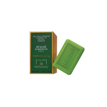 Мыло для лица с Алоэ-вера и гиалуроновой кислотой от Madame Heng, Hyaloe Hydro Power Soap, 100 гр