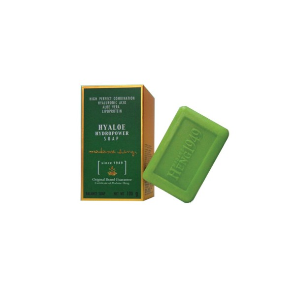 Мыло для лица с Алоэ-вера и гиалуроновой кислотой от Madame Heng, Hyaloe Hydro Power Soap, 100 гр