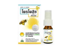 Натуральный, концентрированный спрей для горла с прополисом, Propoliz Mouth Spray, 15 мл