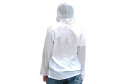 Хлопковая тайская рубашка с капюшоном Cotton White Shirt With Hood Style