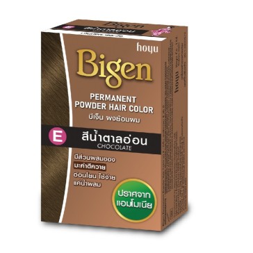 Краска для волос без аммиака и перекиси Bigen E Chocolate цвет E Шоколадный 6гр