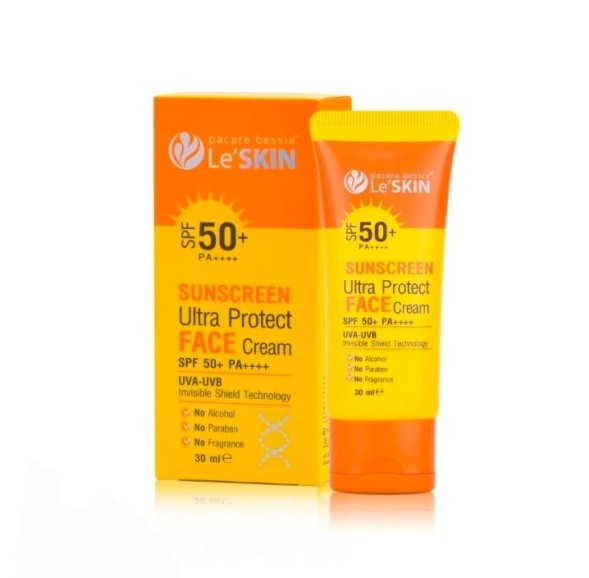 Солнцезащитный крем для лица с водостойкой формулой Le&amp;#039;Skin SPF 50+ PA++++ 30 мл