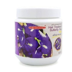 Маска для волос с анчаном Carebeau Hair Treatment Butterfly Pea 500 мл