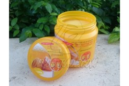 Маска для роста и укрепления волос на основе пива и желтков от Carebeau, Beer and Egg Yolk Hair Treatment WAX,  500 мл