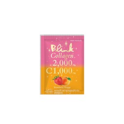 Питьевой коллаген 2,000 мг со вкусом Клубника Апельсин Blink 5 гр