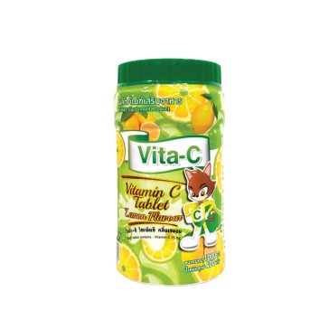 Витамин С для детей со вкусом лимона от VITA-C 25 мг 1000 таблеток