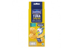 Паста из тунца с крекерами со вкусом сыра Чеддер Nautilus Tuna spread with crackers Cheddar Cheese 85 гр