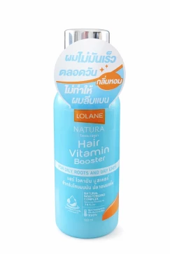 Lolane Natura Hair Vitamin Booster – витамин для волос, жирные корни и сухие концы, 100 мл