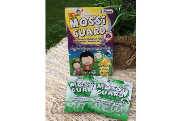 Пластыри против комаров с экстрактом Цитронеллы, Mosquito Repellent Patch With Natural Citronella Oil Extract, 2 шт