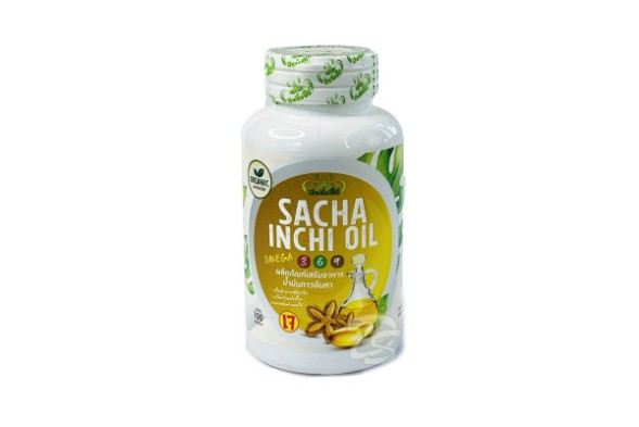 Капсулированное масло звёздчатого ореха инков от Patjaicheevee Sacha Inchi Oil 100 capsules
