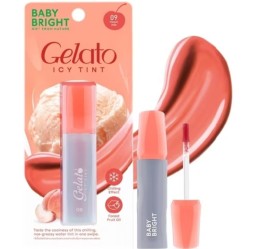 Тинт для губ Baby Bright Gelato Icy Tint оттенок 09 Персиковое Молоко 3 гр