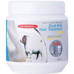Восстанавливающая маска для волос на основе козьего молока от Carebeau, Goat Milk Hair Treatment WAX, 500 мл
