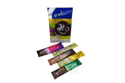 Растворимое кофе 3 в 1 ассорти из 5 вкусов от Khao Shong 3in1 Coffee Mix Powder 5 Sticks