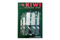 Набор кухонных ножей с пластиковой рукояткой от KIWI W5P kitchen knife set, Plastic handle, 5 pcs