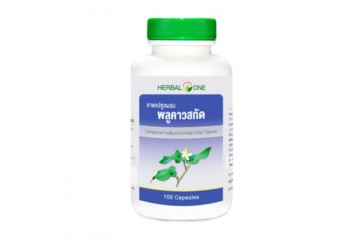 Капсулы Плу Кхао для лечения кожных заболеваний Herbal One Compound Houttuynia Cordata 100 капсул