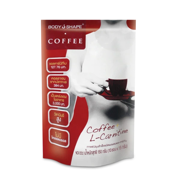 Кофе Body Shape Coffee с L-карнитином 150 гр (10 саше x 15 гр)