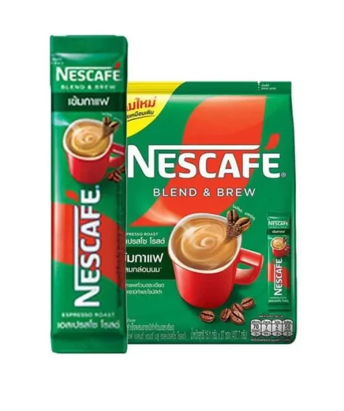 Растворимый кофе 3в1 Nescafe Blend and Brew 15.1 гр x 27 саше
