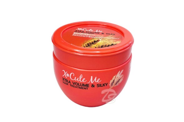 Маска для тонких и ослабленных волос с маслом Камелии Японской и протеинами Пшеницы  от X Cute Me Xtra Volume &amp;amp; Silky Hair Treatment 250 мл