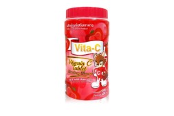 Витамин С для детей со вкусом клубники от VITA-C  25 мг 1000 таблеток