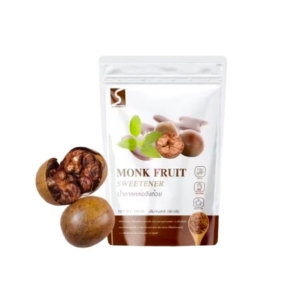 Заменитель сахара из Monk Fruit без калорий SUKKHAPHAP D 100 гр