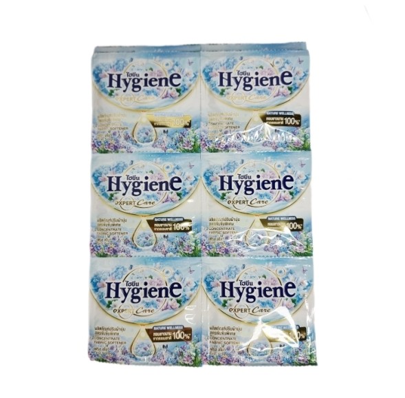 (Упаковка 24 шт) Кондиционер для белья Hygiene Первый снег First Snow 20 мл x 24 шт