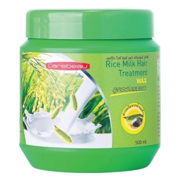 Восстанавливающая маска для волос с рисовым молоком от Carebeau, Rice Milk Hair Treatment WAX, 500 мл